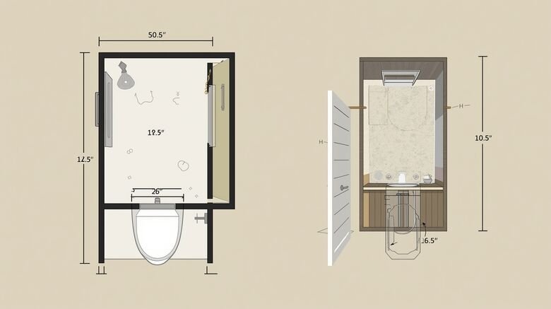 Standard Bathroom Sizes 