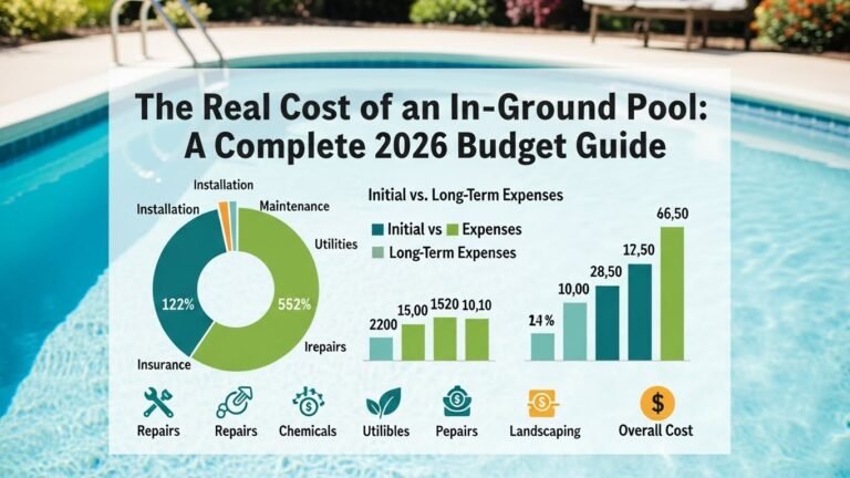 The Real Cost of an In-Ground Pool A Complete 2026 Budget Guide
